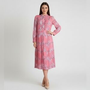 NWOT Floral Chain Print Midi Dress Size M/L